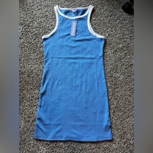 Blue Mini Dress